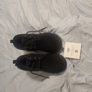 UGG Classic Black Ankle Boots